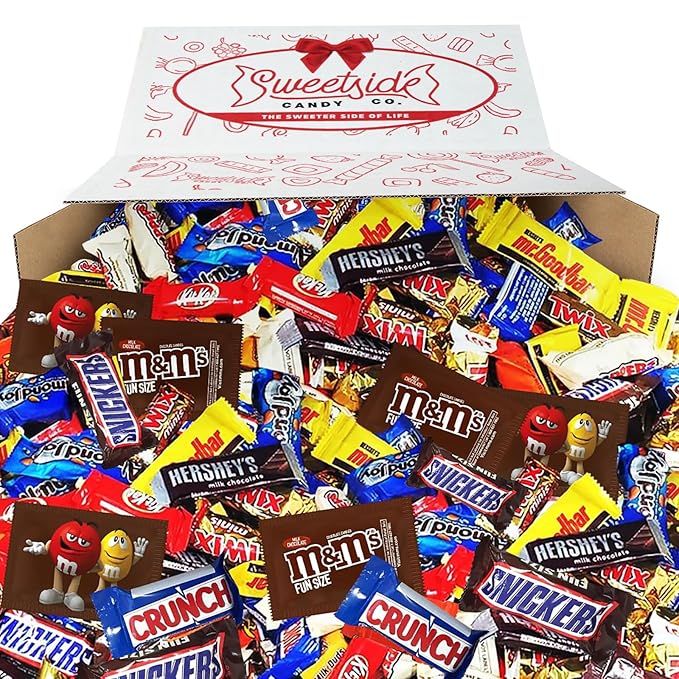Chocolate Candy variety pack - 5 pound, Assorted Bulk Chocolate Mix, Office Candy Assortment for Birthday Party, Kids, College Students & Adults.