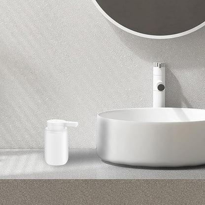 Automatic Soap Dispenser Foaming Touchless 10.14oz/300ml Foam Soap Dispenser Automatic Foam Hand Soap Dispenser with Infrared Sensor for Bathroom Kitchen Sink Hotel Restaurant (White)