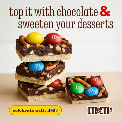 M&M'S WORLD Yellow Peanut M&M’s chocolate candy 2 lb bag – bright snack for birthdays, buffets, celebrations, desserts, gifts, gatherings, or cheerful table display