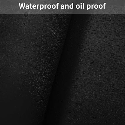 Leather Table Cover,1.8mm Thick,48x72 Inch,Table Protector for Dining Room Table,Dining Table Cover,Table Cover Protector,Table Pads for Dining Room Table(Black+Wine Red,48x72)