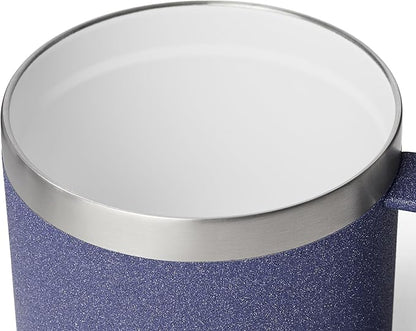 YETI Rambler 14 oz Ceramic Lined Stackable Mug, Vacuum Insulated, Stainless Steel with MagSlider Lid, Moon Dust