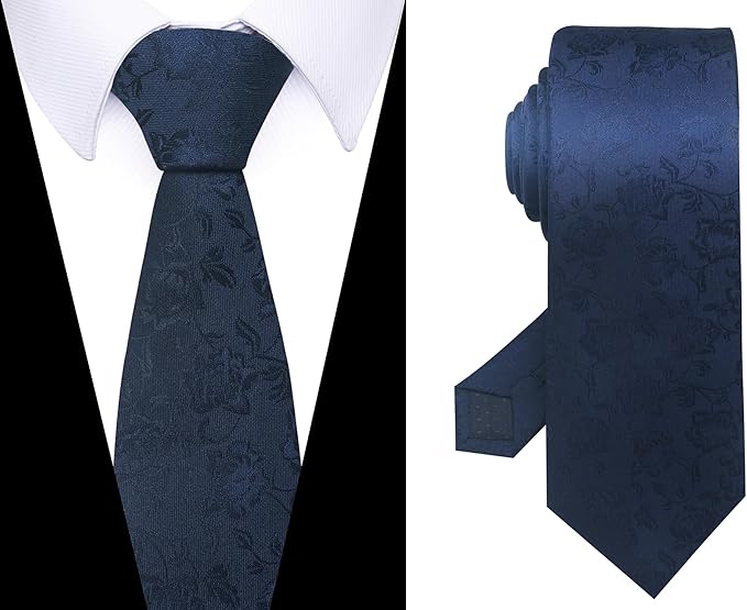Tie For Men Necktie Woven Jacquard Neck Ties Set 6 PCS