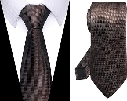 Tie For Men Necktie Woven Jacquard Neck Ties Set 6 PCS