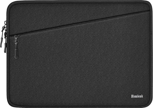 Laptop Sleeve Case 14 inch, Traveling Water Resistant Carrying Notebook Bag with Pocket, Shockproof Protective Laptop Cover Compatible for 14 Inch MacBook Air/Pro, HP, Lenovo, Dell, ASUS, Acer, Black