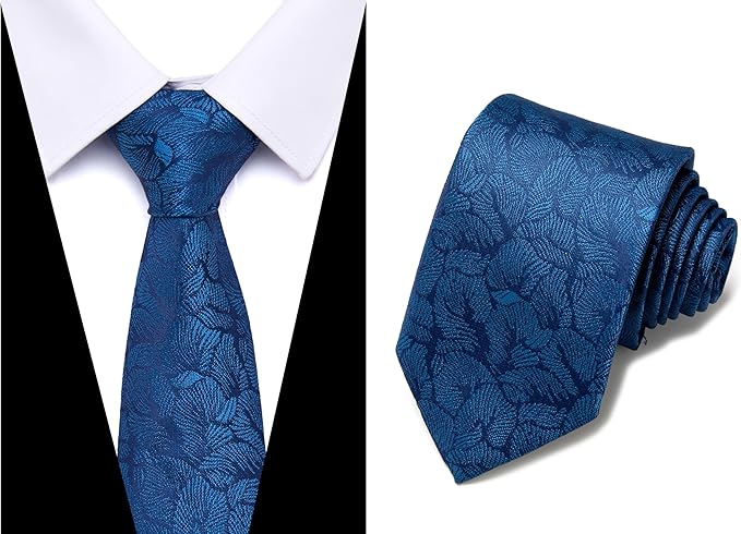 Tie For Men Necktie Woven Jacquard Neck Ties Set 6 PCS