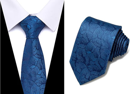 Tie For Men Necktie Woven Jacquard Neck Ties Set 6 PCS