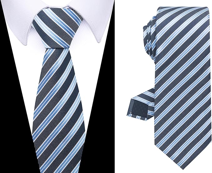 Tie For Men Necktie Woven Jacquard Neck Ties Set 6 PCS