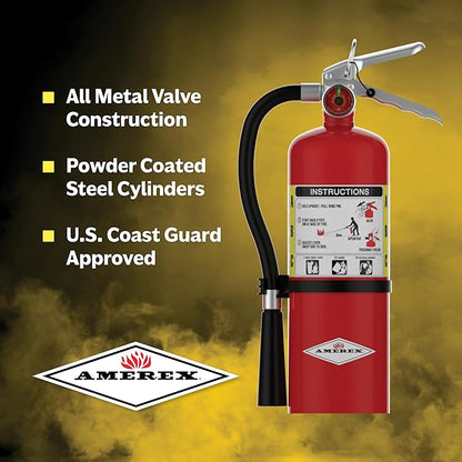 Amerex B500 5 lbs ABC Dry Chemical Fire Extinguisher