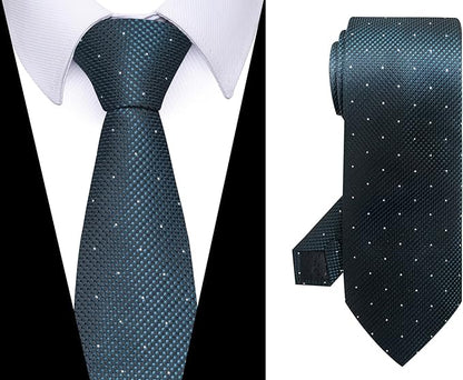 Tie For Men Necktie Woven Jacquard Neck Ties Set 6 PCS