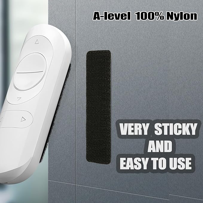 40Sets-1x4 inch Hook&Loop Strips with Adhesive, Black Command Strips with Backing, Heavy Duty Adhesive Fasten Mounting Tape for Home Office School and Crafting
