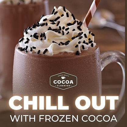 Cocoa Classics Caramel Cocoa Mix Hot Chocolate Made with Nonfat Milk Just Add Hot Water Make Hot or Iced Cocoa Gluten Free & Kosher Dairy Friendly 1.25oz Packets (Pack of 36)