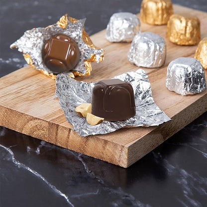 Vegan Chocolate by Astor Chocolate, Dairy Free Chocolate Gift Box, 18 Gourmet Hazelnut Belgian Dessert Truffles Non Daily Kosher