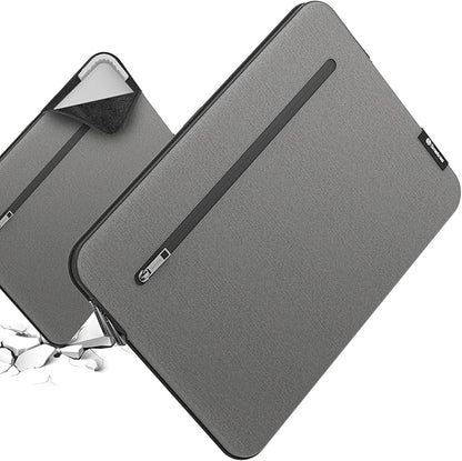 Smatree SlimPro Laptop Sleeve Case for 14 inch Acer Swift Go 14 Laptop SFG14 71-52TV/71-54AP/71T-71SZ/71-785V, Case with Swift-access Accessory Pocket, Patented Super-Corner Design, Light Grey(S413LG)