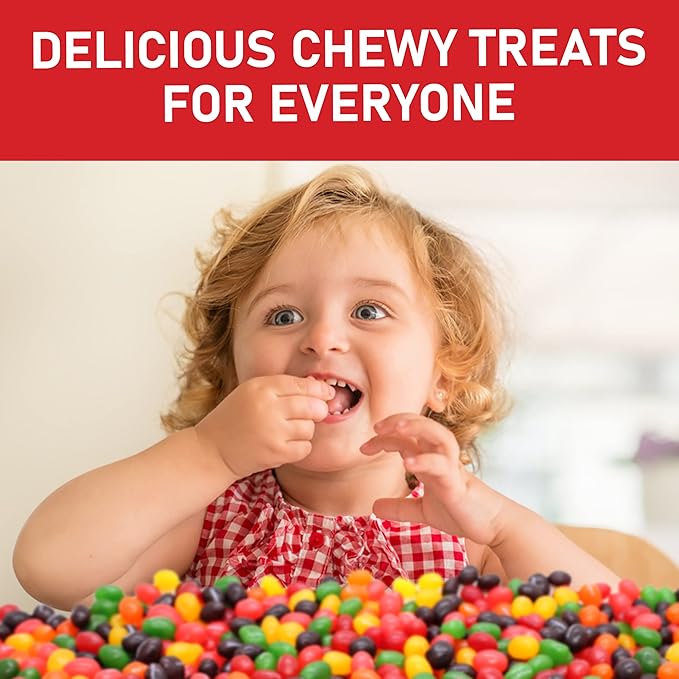 Original Jelly Beans (2 Pound) Holiday Candy - Comes in a Resealable Bag - jelly beans bulk - Perfect for Parties, Christmas Candy Stocking Stuffers