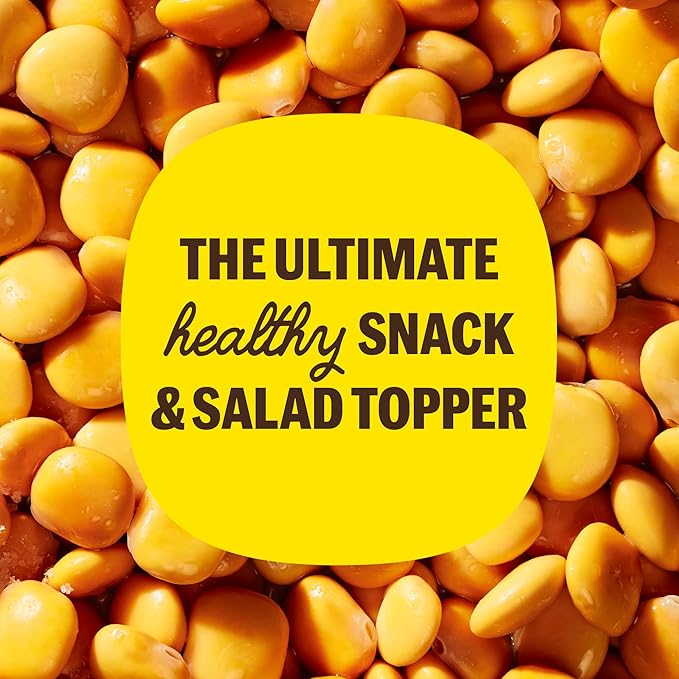 BRAMI Snacking Lupini Beans - Garlic & Herb (8 Pack)