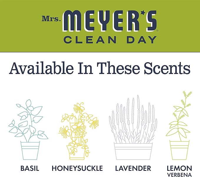 Earth Friendly, Mrs. Meyers Liquid Hand Soap Refill 33 Oz Lemon Verbena Scent - Pack of 6
