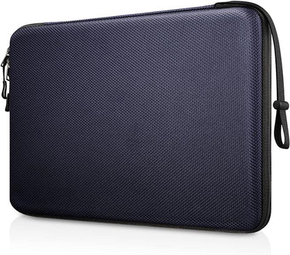 FINPAC Hard Laptop Sleeve Case for 15.3 inch MacBook Air M4 M3 M2 2025 2024, 16.2 inch MacBook Pro M4/M3/M2/M1 Pro/Max A2991 A2780 A2485 A2141, Waterproof Case for Surface Laptop/Book, Navy