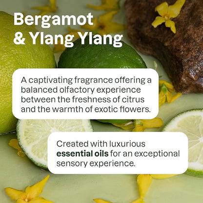 ATTITUDE Liquid Hand Soap, EWG Verified, Plant and Mineral-Based, Vegan Personal Care Products, Bergamot and Ylang Ylang, 16 Fl Oz