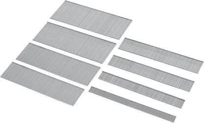 HW HAMWOO 18 Gauge 1600PCS Galvanized Brad Nails (2/5"-200,5/8"-200,3/4"-200,1"-200,1-1/4"-200,1-1/2"-200,1-3/4"-200,2"-200), Suitable for Most Brand of 18 Gauge Pneumatic and Electric Brad Nailer