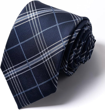 Tie For Men Necktie Woven Jacquard Neck Ties Set 6 PCS