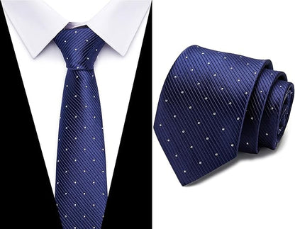 Tie For Men Necktie Woven Jacquard Neck Ties Set 6 PCS