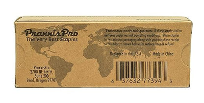 Powerhouse Premium 26/6 Standard Staples - Full-Strip Chisel Pointed Bulk Staples, Compatible with Standard Staplers, Ideal for Office & Heavy Duty Use (25,000)