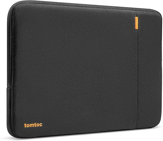 tomtoc 360 Protective Laptop Sleeve for 14-inch MacBook Pro M5/M4/M3/M2/M1 Pro/Max A3434 A3112 A3401 A3185 A2992 A2918 2025-2021, Water-Resistant Case Bag with Accessory Pocket for 13.8 Surface Laptop