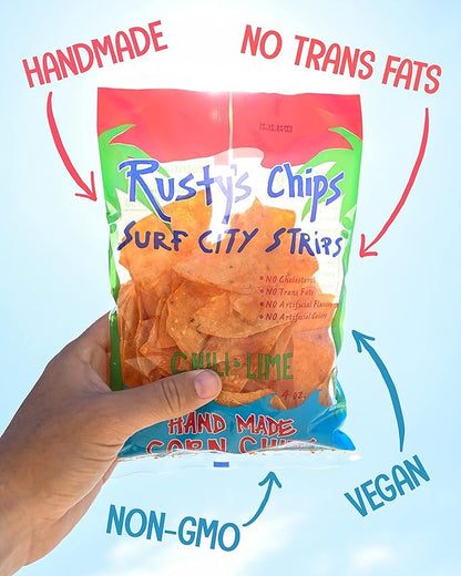 Rusty’s Chips - Crunchy & Healthy Chips for a Quick Bite - Gluten Free Chips, No Preservatives, Non-GMO, Vegan-Friendly Snack Pack