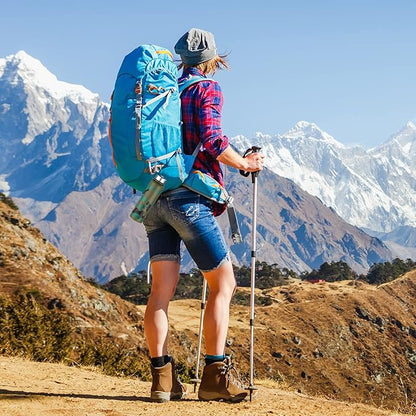 sprookber 3" Aluminum Carabiner D Ring, Caribeener Clips, Spring Snap Hook for Keychain Clip, Set of 10