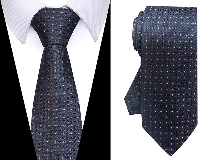 Tie For Men Necktie Woven Jacquard Neck Ties Set 6 PCS