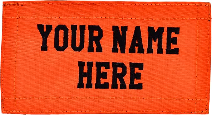 Lightning X Personalized First Responder EMT EMS Trauma Bag w/Stocked First Aid Fill Kit B & Custom Embroidered Name Patch (Orange)