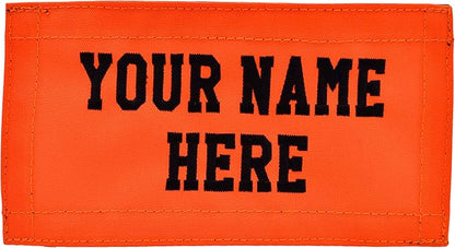 Lightning X Personalized First Responder EMT EMS Trauma Bag w/Stocked First Aid Fill Kit B & Custom Embroidered Name Patch (Orange)