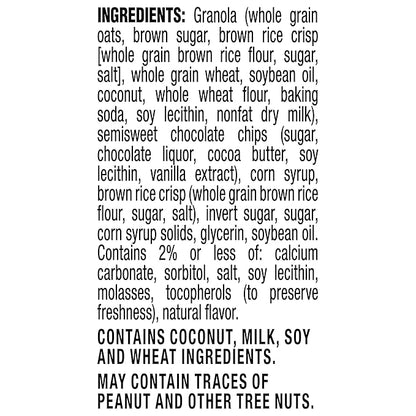 Quaker Chewy Granola Bars, Chocolate Chip, 58 Count - Packaging May Vary