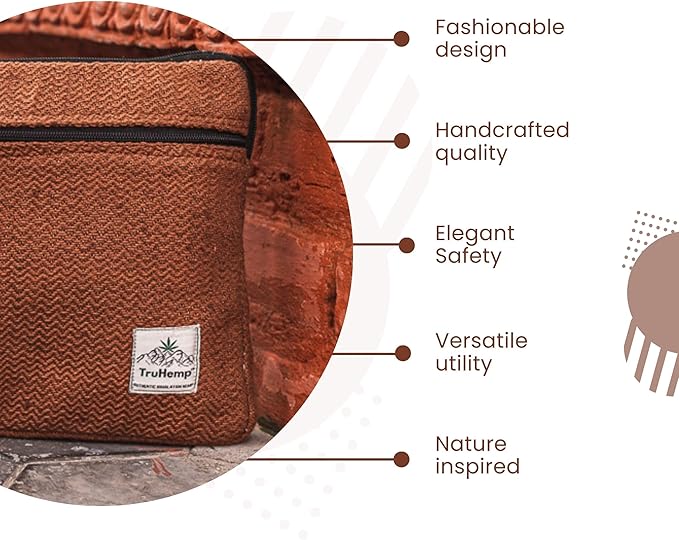 Brown Laptop Sleeve – Durable 14-Inch Laptop Cover with Zipper, Lightweight Water-Resistant Case for Travel & Work