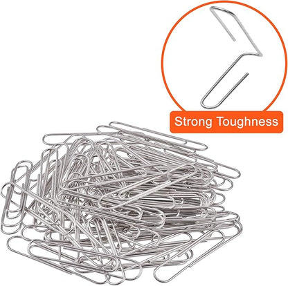 NEEWAY 300pcs Large Paper Clips, Jumbo Paper Clip, 2 Inch Paperclips (Pack of 2)