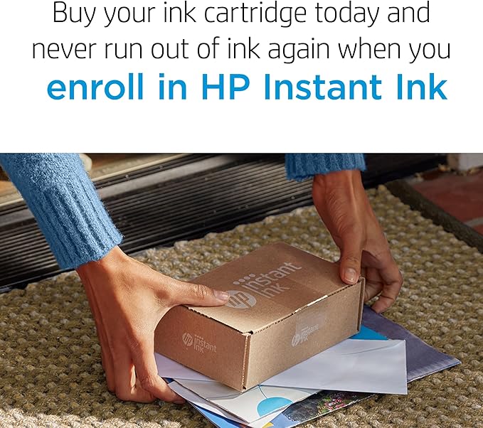 HP 67 Black/Tri-Color Ink Cartridges (2-Pack) | Works with DeskJet 1255, 2700, 4100, Envy 6000, 6400 | Instant Ink Eligible | 3YP29AN | Packaging May Vary
