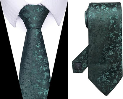 Tie For Men Necktie Woven Jacquard Neck Ties Set 6 PCS