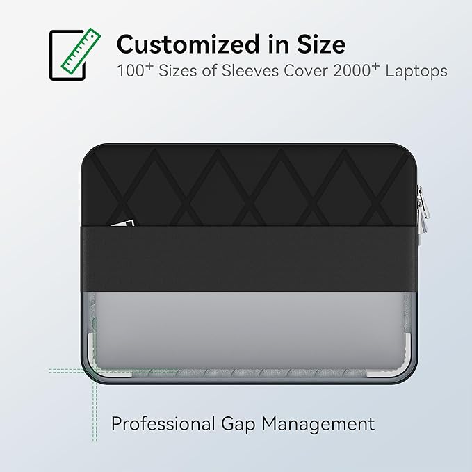 Smatree 16 inch Laptop Sleeve for Acer Predator Helios 16/Helios Neo 16 Gaming Laptop, for 15.6 inch Acer Predator Helios PH3D15, Acer Protective Laptop Case with Accessory Pocket (E611)