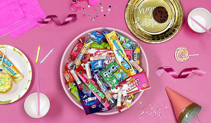 A Great Surprise Assorted Candy Mix - 7 Pound BOX - Individually Wrapped Candies - Pinata Candy Mix
