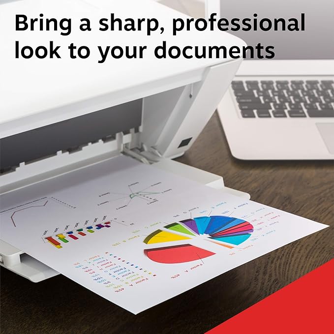 Staples Inkjet Paper – 11” x 17” Multipurpose Paper, 1 Carton of 5 Reams for 2,500 Total Sheets, 20 lbs, 96 Bright Paper – FSC and Rainforest Alliance Certified, Acid-Free