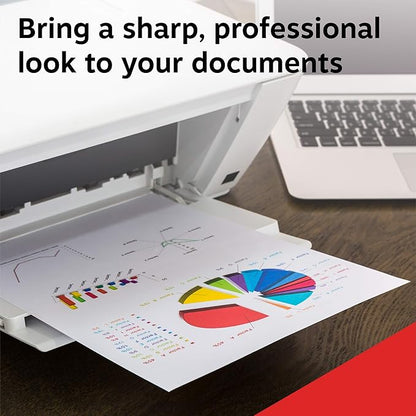 Staples Inkjet Paper – 11” x 17” Multipurpose Paper, 1 Carton of 5 Reams for 2,500 Total Sheets, 20 lbs, 96 Bright Paper – FSC and Rainforest Alliance Certified, Acid-Free