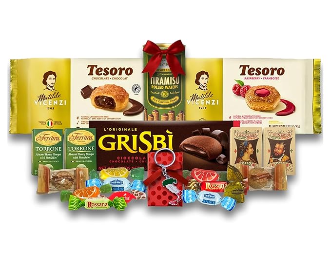 Premium Italian Holiday Sweets Gift Box
