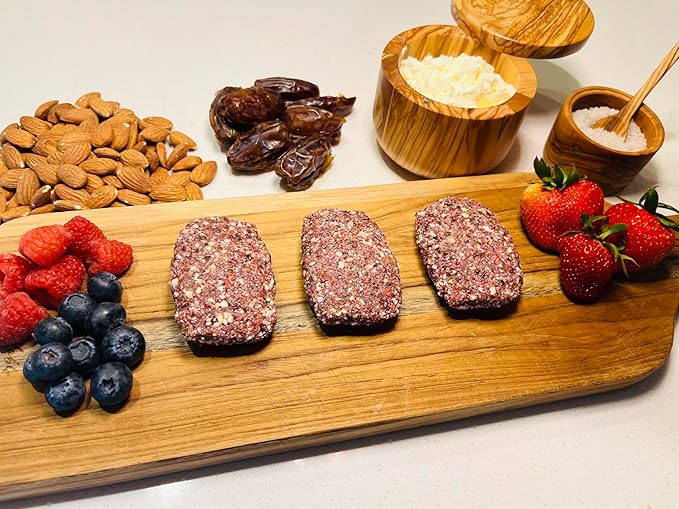 CuraBar Protein Bars – Mixed Berry, 17g Protein, Low Carb, Gluten Free, Dairy Free, Healthy Snack, Seed Oil Free, No Artificial Ingredients, 12 Count