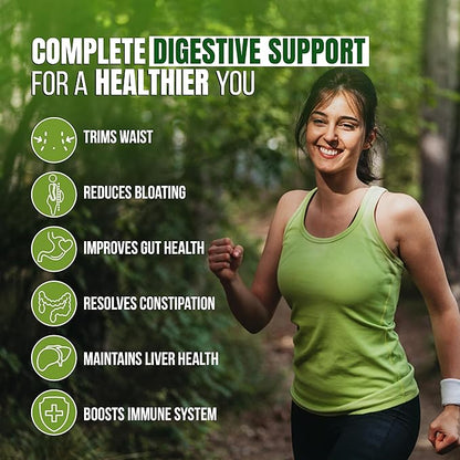 DR VITAMIN SOLUTIONS 15 Day Gut Cleanse Detox for Women, GLP-1 Support - Natural Colon & Detox Cleanse for Weight Loss - Bloating & Constipation Relief - Flushes Toxins & Supports Immunity - 30 Ct.