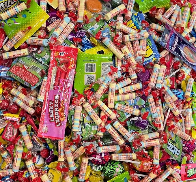 A Great Surprise Assorted Candy Mix - 7 Pound BOX - Individually Wrapped Candies - Pinata Candy Mix
