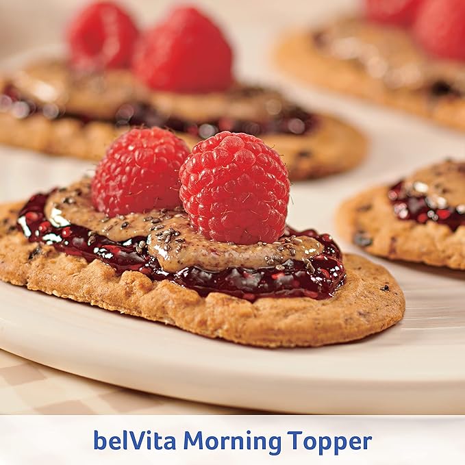 belVita Breakfast Bars Biscuits Variety Pack, 4 Flavors, 30 Total Packs, 6 Boxes (4 Biscuits Per Pack)