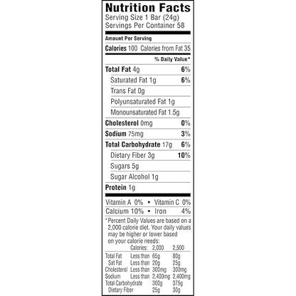 Quaker Chewy Lower Sugar Granola Bars, Chocolate Chip, 58 Count