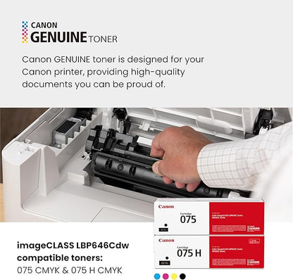 Canon Color imageCLASS LBP646Cdw Wireless Laser Printer for Duplex Printing, White - 26 PPM Home Office, Small Office Printer