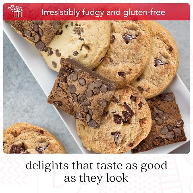 David's Cookies Gluten-Free Chocolate Chip Cookies & Brownies Gift Box