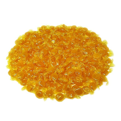 Butterscotch Hard Candy Disks - 3 lbs - Butter Scotch Flavored Old School Classic Hard Candies - Bulk American Vintage Candy Assortment - Individually Wrapped, 48 oz.